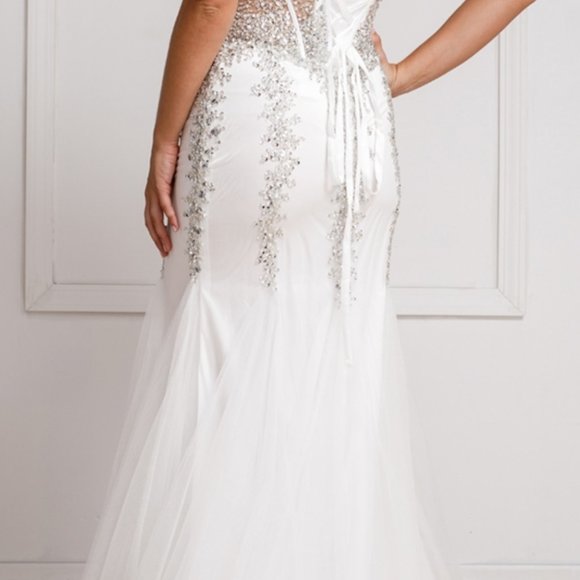 NEW Black Evening Long Sweetheart Strapless Mermaid Prom Dress GOWN AC774 - Picture 6 of 8